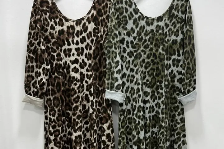 Vestido jungla algodón (94 pecho, 106 cadera)